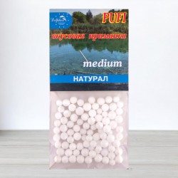 Пінопластова наживка Dolphin Pufi Міді, 6мм, Натурал
